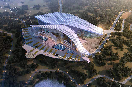 忠縣電競(jìng)場(chǎng)館及配套設(shè)施項(xiàng)目（2020-2021年度魯班獎(jiǎng)）